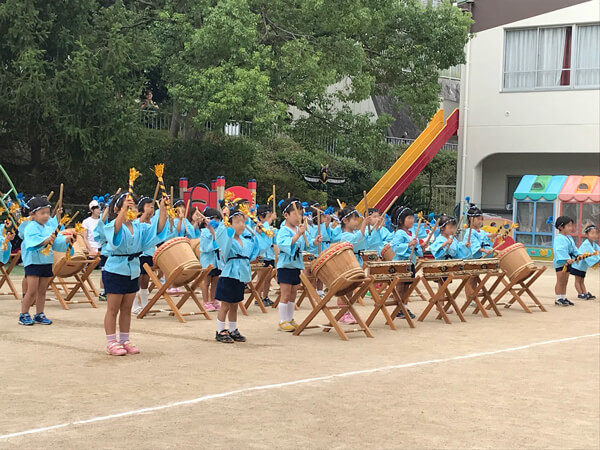 4歳樽太鼓